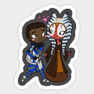 Fives 💙 Shaak Ti Sticker